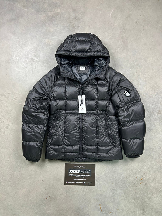 C.P Company D.D Shell Black Puffer Jacket