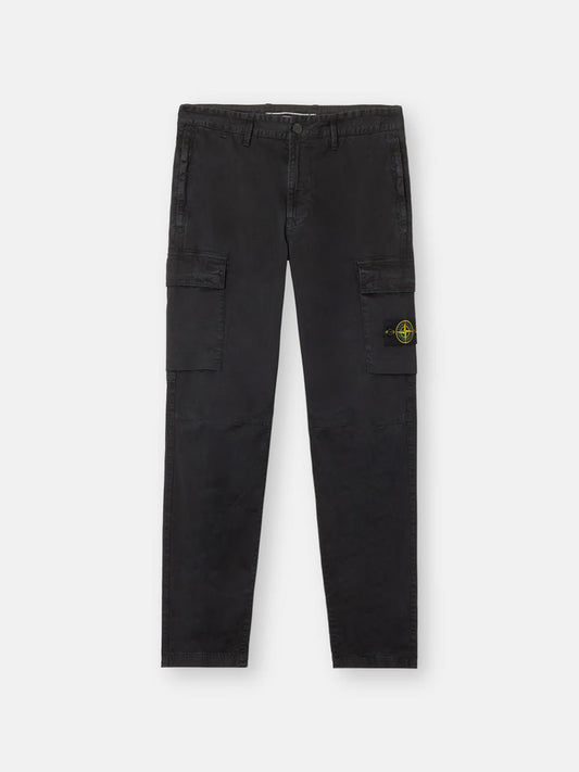Pantalon cargo coupe fuselée regular à poches zippées