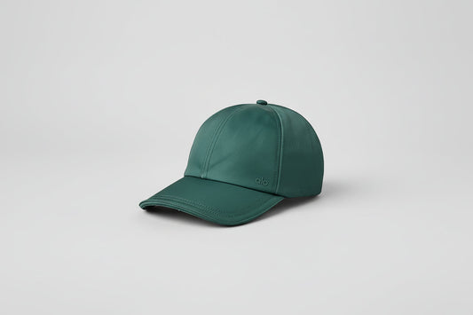 Satin Off-Duty Cap - Winter Ivy
