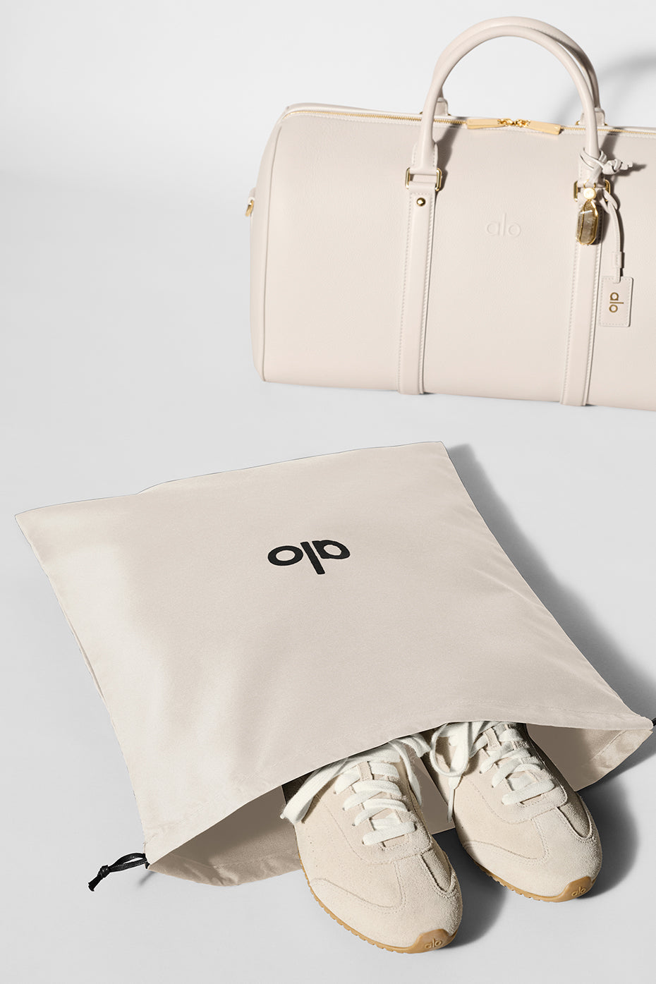 ALO Voyage Duffle - Bone Leather