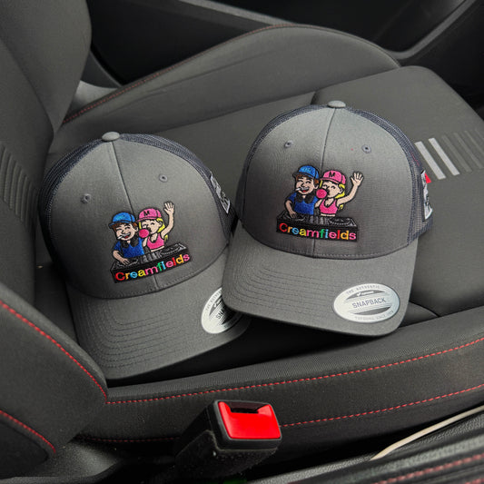 Creamfields 2025 Collab Cap ‘AMQ x OMW’ - Grey