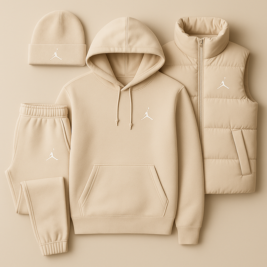 Ensemble Streetwear JRD – Sweat à Capuche, Pantalon et Gilet