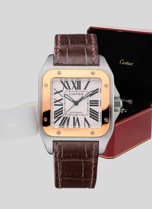 Santos Rose-Gold Watch