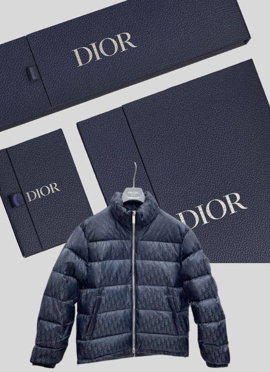 Doudoune D full logo Black