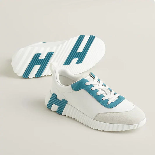 Hermès blanc / bleu minéral