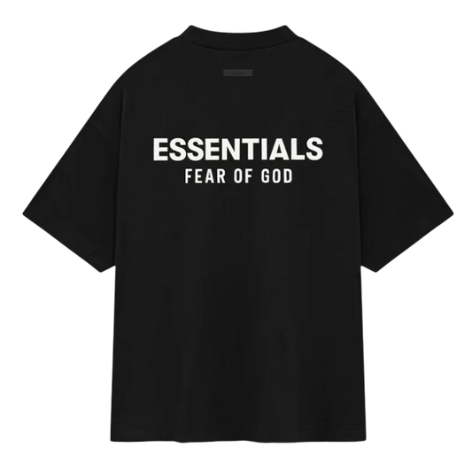 Fear of God Essentials Jersey Crewneck T-Shirt Black